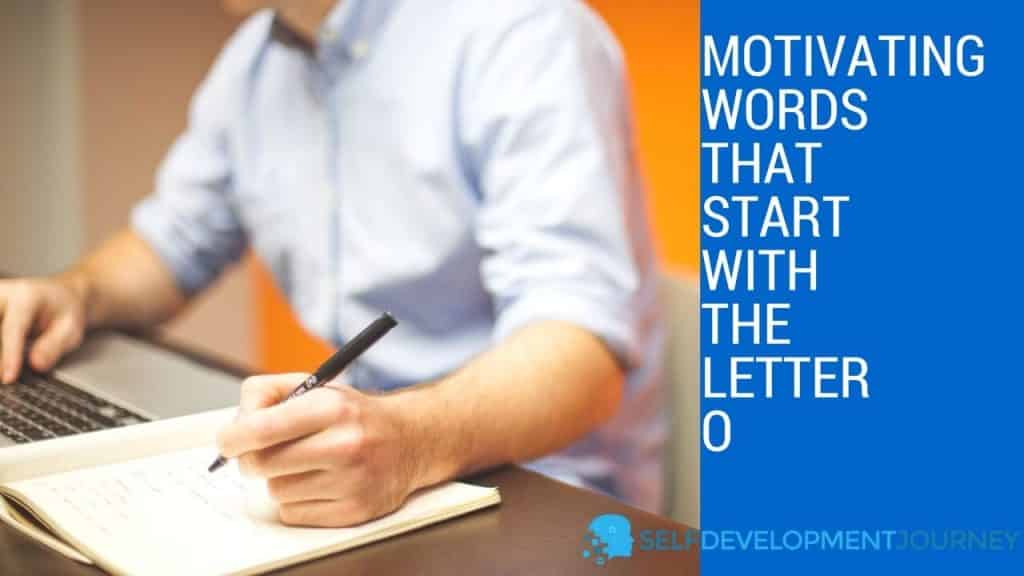 Motivating Words That Start with O