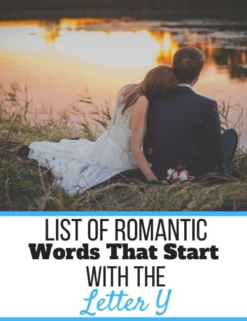 Romantic Words That Start With Y