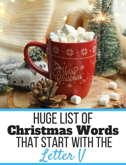 Christmas Words That Start With V